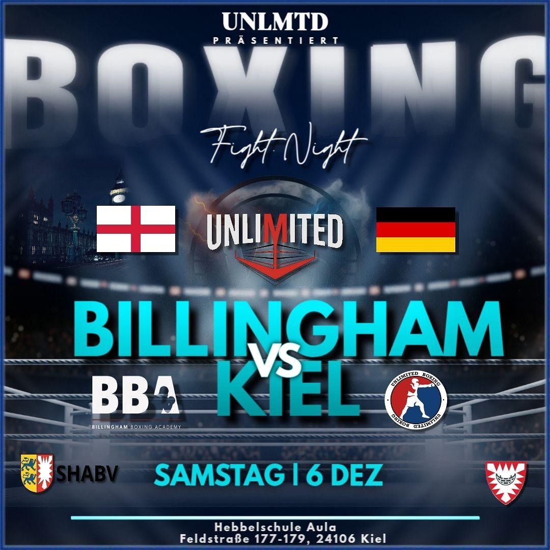 Billingham Boxing Academy back in Kiel since 1979 | Unlimited Boxing Kiel